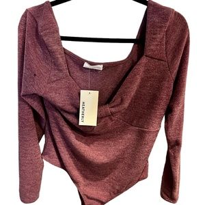 Heatherly soft bodysuit